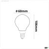 E27 LED Birne, 7W, klar, warmwei?, 3er Pack