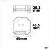 DALI-2 DT6 / Push Phasenabschnitt-Dimmer f?r dimmbare 230V Leuchtmittel/Trafos, 400VA