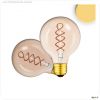 E27 Vintage Line LED Roundbulb 95, Amber, 4W, 2200K