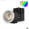 LED Spot RGB+3000K GU10 8W, 5-polig, 24V DC, silber, 60, CRI80