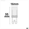 G9 LED 32SMD, 3,5W, warmwei?