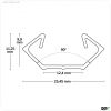 LED Eckprofil CORNER11n Aluminium eloxiert, 200cm