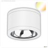 LED Deckenaufbaustrahler IP65, wei?, 25W, ColorSwitch 3000|4000|5000K, dimmbar