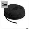 Kabel Gummi-ummantelt, schwarz, 3x0,75mm H05RR-F 3G, Meterware