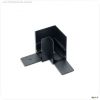 Track48 Eckschiene 90? horizontal f?r Aufbauschiene, schwarz, nicht stromf?hrend