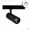 3-Phasen Schienenstrahler fokussierbar, 24W, 20?-55?, schwarz matt, 4000K, DALI dimmbar