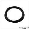 NewLux TEXTILKABEL, 3-polig, 5 m, schwarz