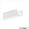 Light Line Abdeckung R opal matt, 3m