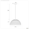 Wandaufbauleuchte, Brahe IV Round, 8,5 W, 3000 K, Schwarz, 220-240 V/AC, 50 / 60 Hz, IP 20