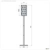 Asterope linear, 1x max. 40 W E27, Schwarz