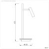 Tischleuchte, Brahe, 8,5 W, 3000 K, Wei?, 220-240 V/AC, 50 / 60 Hz, IP 20