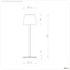 Akkuleuchte, Canis, 3,5 W, 2200/3000 K, Rost, 3.7 V/DC, IP 65