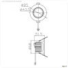 COB-68-24V-8,5 W-2700K-Rund-Silber