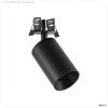 Einbaustrahler, Can Tilt Round, 1x 7,5 W GU10, Schwarz, 220-240 V/AC, 50 / 60 Hz, IP 20