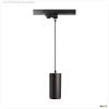 3-Phasen-Pendelleuchte, Lucea 20 CCT, 20 W, DIM, 3000/4000 K, Schwarz, 220-240 V/AC, 50 / 60 Hz, IP