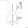 1-Phasen-Spot, Uni 2 Mini, Tilt, 11,3 W, DIM, 2700 K, Schwarz, Stromkonstant, 220-240 V/AC, 50 / 60