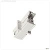 3-Phasen Schienensystem, D Line/Dali mechanischer Verbinder, Verkehrswei? RAL 9016, IP 20