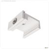 1-Phasen Schienensystem, D One Deckenbefestigung Flex, wei?, Verkehrswei? RAL 9016