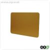 Seitenabdeckung Gold fr Serie Nihal Mini, Metall, Gold-matt IP20 88,5mm