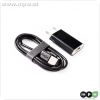 USB Steckernetzteil 5V DC, 1000mA mit Mikro USB Kabel, Kunststoff, Schwarz IP20, 230V,