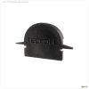 Profil Endkappe, Endkappe R-ET-01-12 Set 2 Stk, Schwarz, Kunststoff, L?nge: 27 mm, Breite: 6 mm, H?h