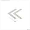 Profil Zubeh?r, Combo Verbinder Set 2 Stk. 0/90, aluminium natur, Stahl, L?nge: 50 mm, Breite: 4 mm,